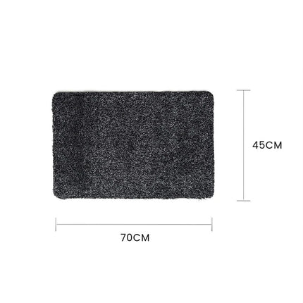 Super Absorbent Microfibre Doormat Non Slip Heavy Duty Dirt/Mud Rug Floor Carpet