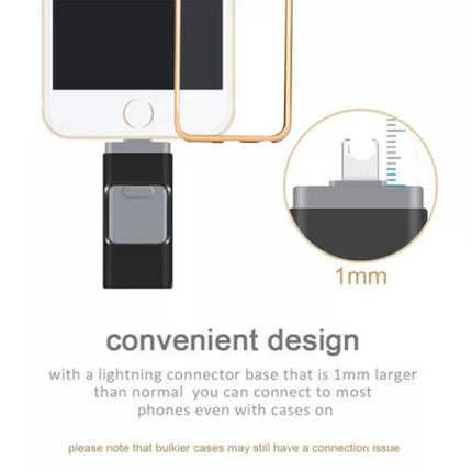 256GB USB i-Flash Drive Memory Photo Stick For iPhone iPad Laptop Pendrive