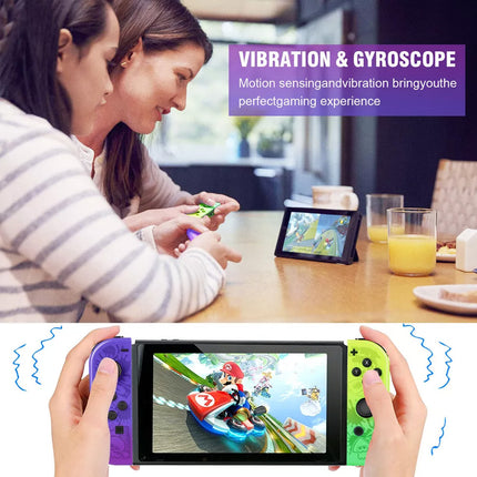 For Nintendo Switch Joy-con-Controller Left Right Wireless Gamepad Neon Yellow