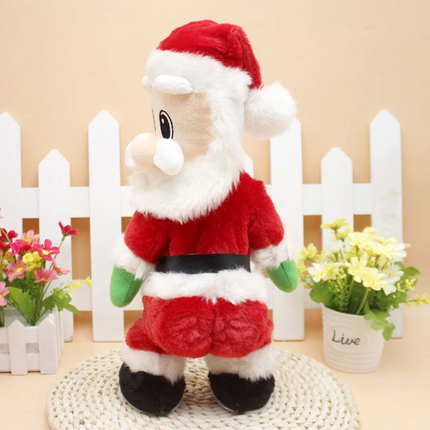 Dancing Santa Claus Doll Electric Musical Toy Twerking Singing Christmas Gift