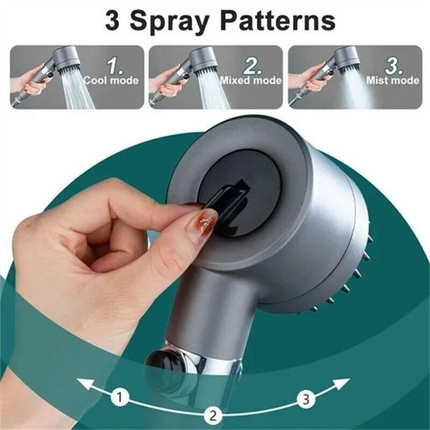 3 Modes Massage & Skin Beauty Multifunctional Shower Head Handheld Shower Head