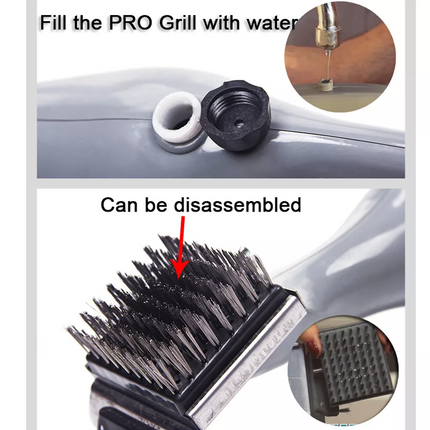 Picnics Barbecue Grill Steam Power Daddy Cleaner Grill Brush BBQ Cleaning Tools