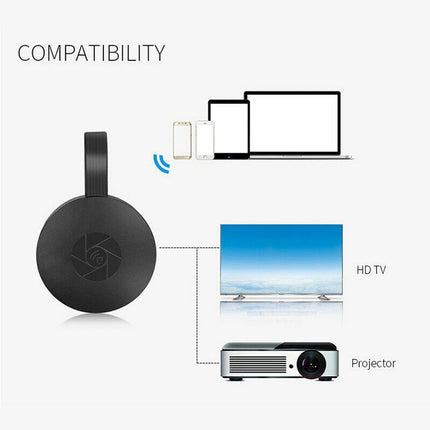 For Chromecast Google Wireless HDMI-Compatible HD Display Media Streaming Video