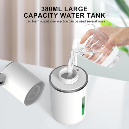 Automatic Soap Dispenser 380ML Rechargeable Touchless Foam Soap Dispenser 4 Leve