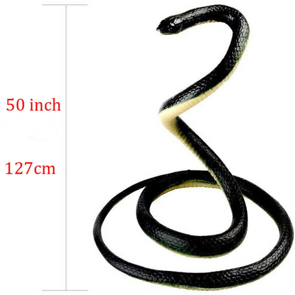 Garden Rubber Snakes Realistic Trick Toy Simulation Snake Whimsy Joke Scary Gift