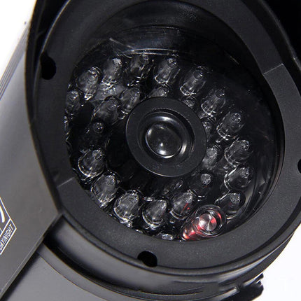 4 Sets Flash LED Light Fake Dummy Camera Night Security Surveillance CCTV