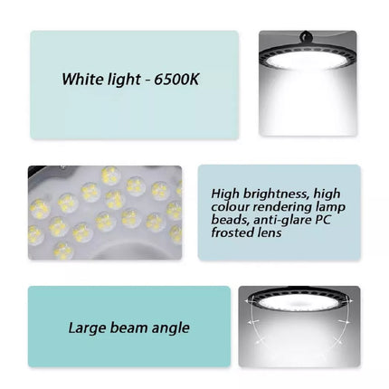 500W UFO LED High Bay Lights Warehouse Industrial Shed Factory Lamps