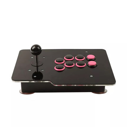 Wired USB Arcade Fighting Stick Joystick Gaming Controller Video Game For PC