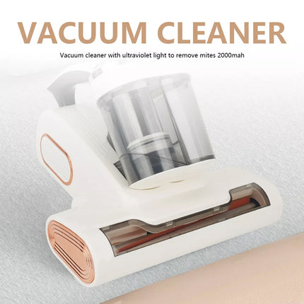 Cordless Mite Remover Upgraded Home Bed Handheld UV Deep Mattress Vacuum Cleaner