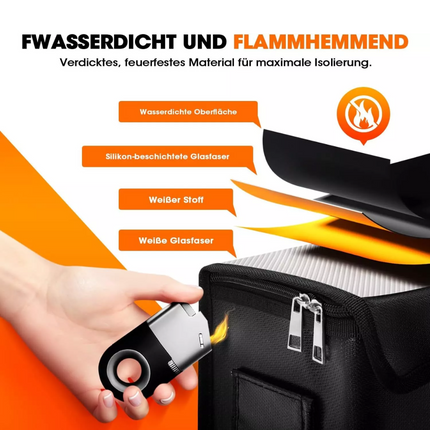 Ebike Battery Bag Fireproof Battery Bag Explosionproof Fireproof for Charging
