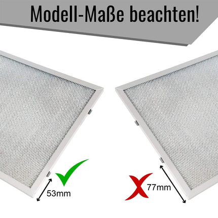 2Pcs 320 x 260mm Cooker Hood Filters Metal Mesh Extractor Vent Filter Universal