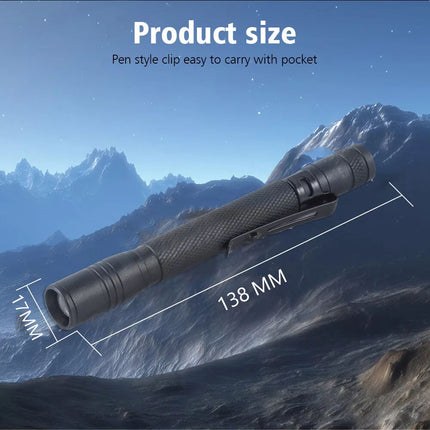 Rechargeable 395nm UV Lights 10900 Battery Tactical LED Black Light Flashlight