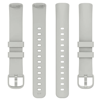 For Fitbit Inspire 3 Band Replacement Silicone Watch Sports Strap Band Wristband Grey