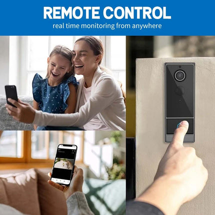 Wireless Video Doorbell WiFi with Phone App and Camera Monitor
