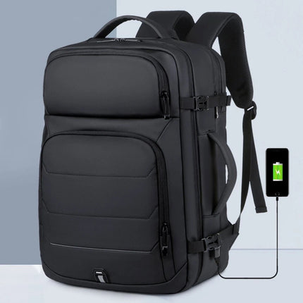 50L Large Men Waterproof Business Luggage Backpack Travel Bag School Laptop Bag