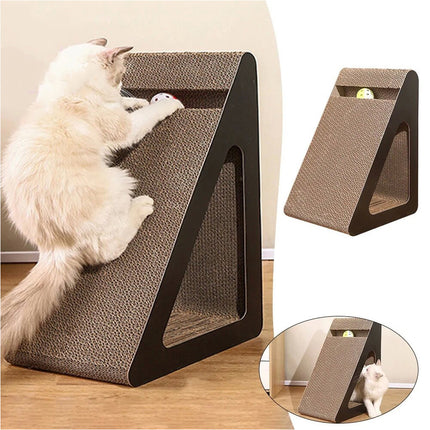 Cat Scratcher Scratching Board Corrugated Cardboard Scratch Bed Toy Pad Mat Medium