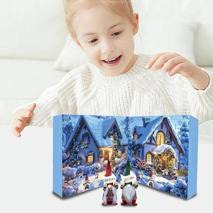 Gnome Advent Calendar 2026 24 Days Christmas Countdown Calendar with 24 Gnomes