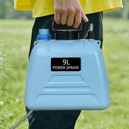 9L Electric Rechargeable Battery Weed Sprayer 3 Nozzles Garden Pump Spray USB