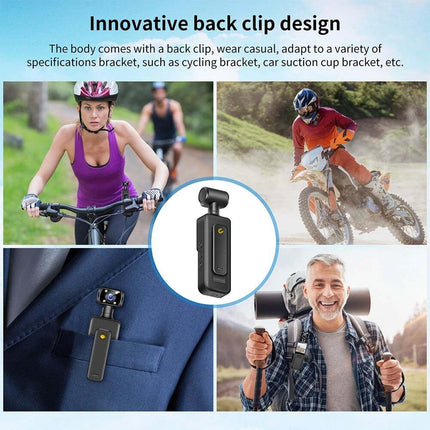 Handheld Action Camera 4K 180° Rotatable WIFI Pocket Camera Vlog DV Sports Cam
