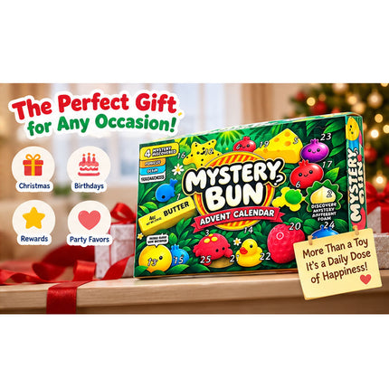 24 Days Christmas SquishiesAdvent Calendar Dumpling SquishyToys Boys  And  Girls Xmas Gift