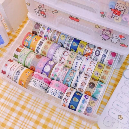 Multi-Drawers Makeup Organizer Container Box Cosmetic Storage Box Desk Lipstick