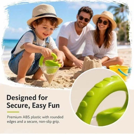 Spilling Funnel Sand Beach Toys,Dripper Writing Sand & Water Mixing Castle Maker