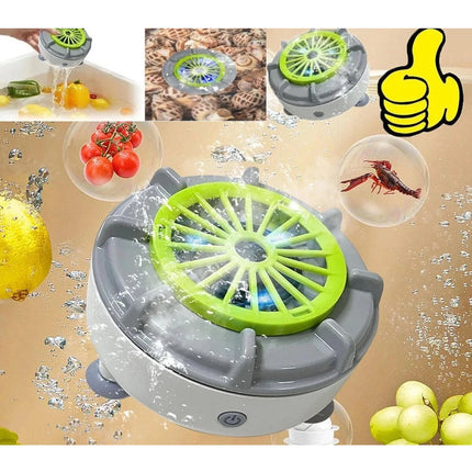Seattleget Efficient Portable Fruit and Vegetable Washers, Ultrasonic Cleaner
