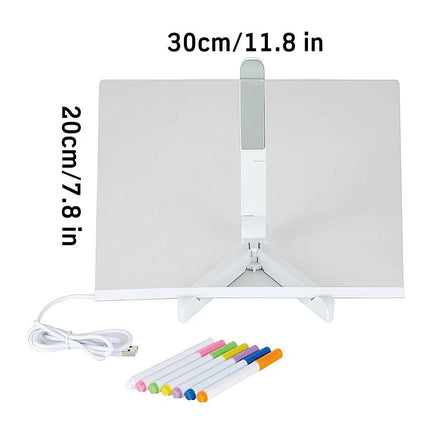 Illuminated Acrylic LED Writing and Message Board Christmas Gift