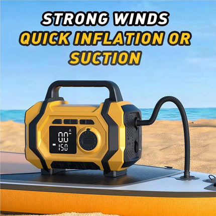 9000A Car Jump Starter Power Bank With Air Compressor Battery Booster 5 in 1 HOT