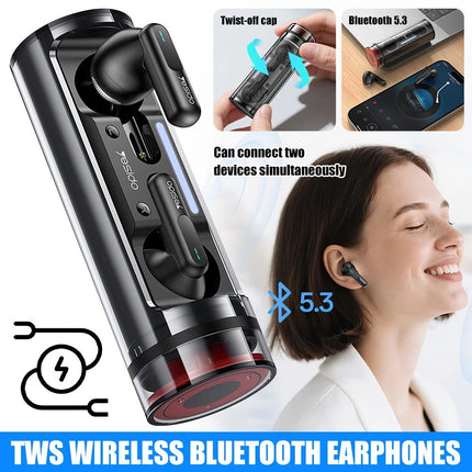 Wireless Earbuds Bluetooth 5.3 Earphones Noise Reduction For iOS and Android