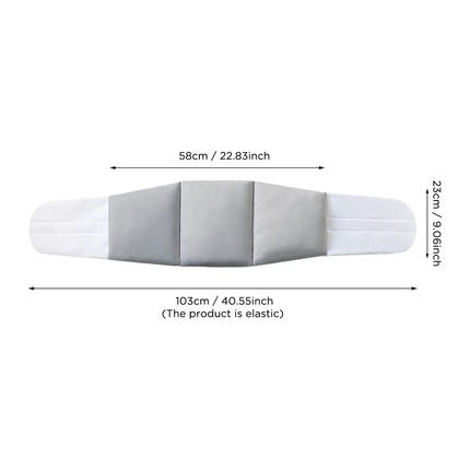 Lumbar Support Pillow for Sleeping Lower Back Sciatic Nerve Pain Relief