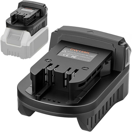 Battery Adapter Dewalt to for Milwaukee DL18ML 20V 60V Battery Convert to Power
