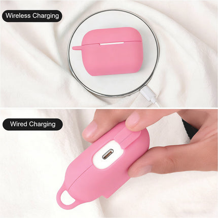 Apple AirPods 3rd generation Case 3rd Gen Luminous Silicone Protective Cover Pink