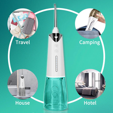 Cordless Water Flosser Jet Dental Electric Oral Irrigator Teeth Cleaner