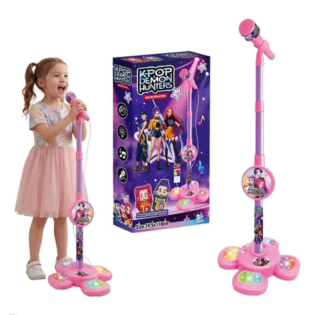 Music Microphone Light-Up Singing Karaoke Song Toy Gift