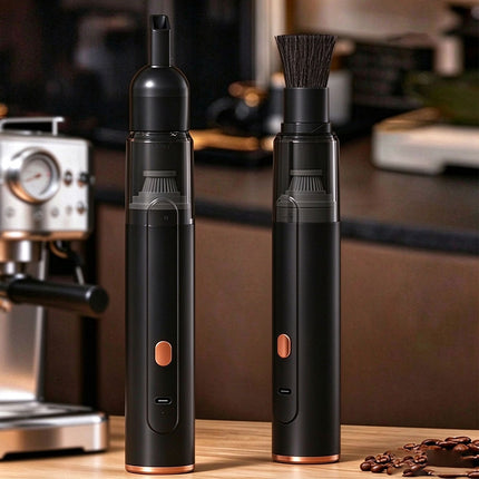 Coffee Grinder Cleaner Mini Vacuum Powerful Suction White USB Charging AU