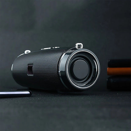 200W Portable Bluetooth Speaker IPX2 Waterproof Outdoor HIFI Pillar Speaker Subw