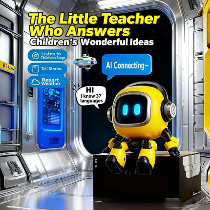 AI Robot Learning Educational Interactive Toys Smart Robot Emotional Support