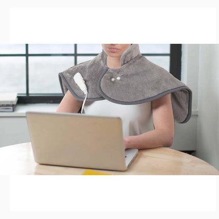 SOQ Electric Heating Wrap Pad Fast Heating Auto Shut Off for Neck Shoulder Back