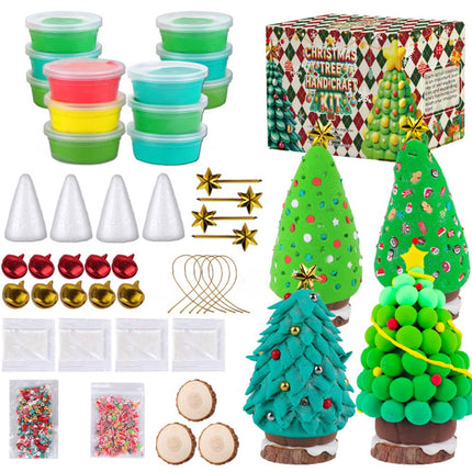 DIY Christmas Tree Clay Kit Make Your Own Christmas Tree Ornament Kit Gift