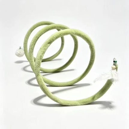 Elastic Cat Tunnel Tube Portable Interactive Cat Toy Indoor Outdoor Use