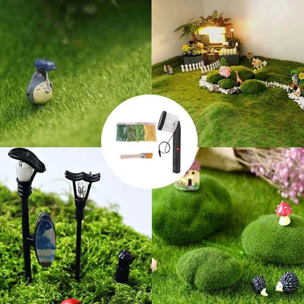 Miniature Scenery Model Material Flocking Static Grass Applicator Modeling
