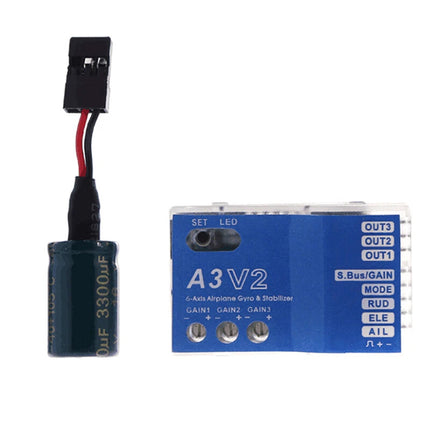 A3 Flight Control Controller Stabilizer System for RC Plane Fixed Wing Copter
