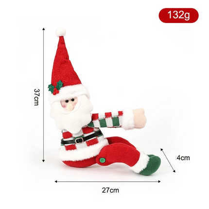 Santa Claus Curtain Clips Elk Christmas Curtain Buckle Living Room