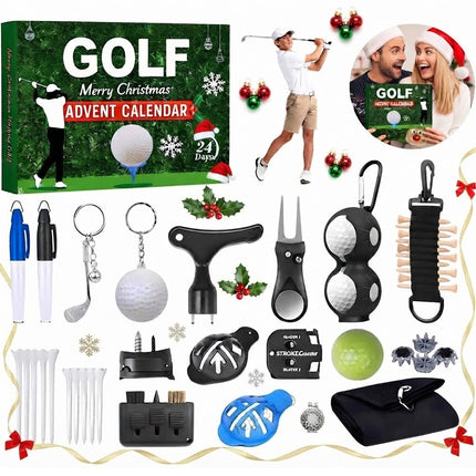Golf Advent Calendar 2026 24 Days Christmas Countdown Calendar with Golf Balls