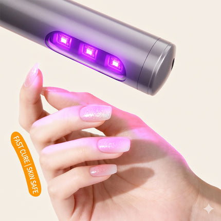 2-in-1 Electric Nail Drill & Rapid UV Curing Lamp Polishing Grinder Gel Drying