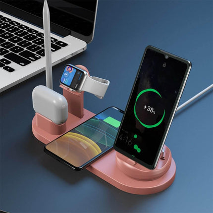 6 In 1 Wireless Charging Dock Stand Station Splendid&Co.