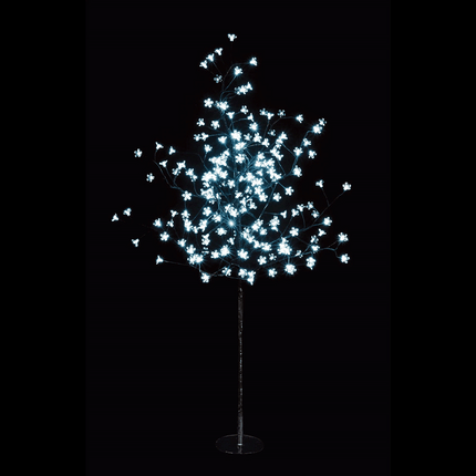 200 LED 1.5m Cherry Blossom Solar Christmas Outdoor Tree