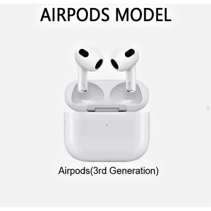 Apple AirPods 3rd generation Case 3rd Gen Luminous Silicone Protective Cover White