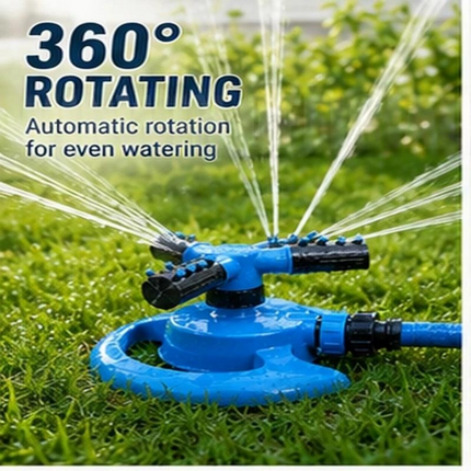 360 Rotating Garden Sprinkler Lawn Sprayer Automatic Watering Irrigation System